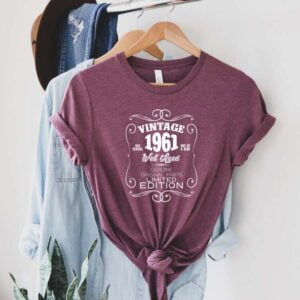 60th Birthday Shirt Vintage 1961