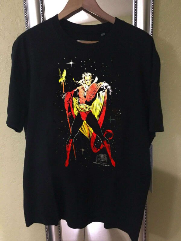 Adam Warlock Metallic 1993 Marvel Comics T Shirt