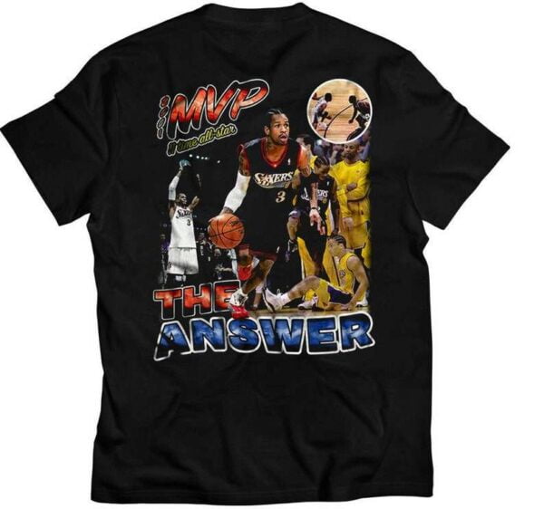 Allen Iverson Philadelphia 76ers Team 2021 Basketball T Shirt