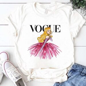 Aurora Vogue T Shirt Disney Princess