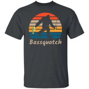 Bassquatch Fishing Unisex T Shirt