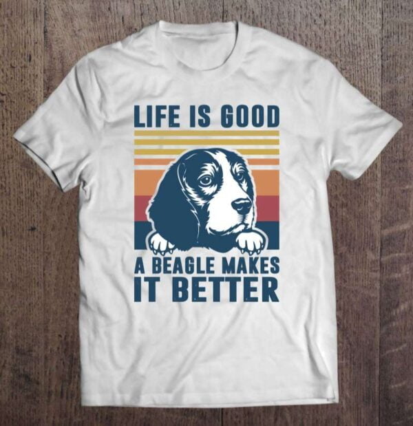 Beagle Dog Mom Dad Beagle Unisex T Shirt