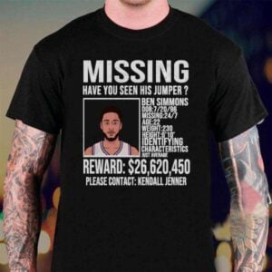Ben Simmons Missing Jump Shot T Shirt For Men And Women