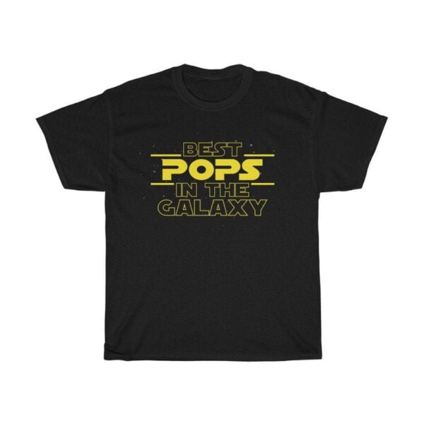 Best Pops In The Galaxy T Shirt Gift for Pops