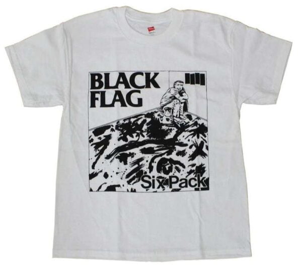 Black Flag Six Pack Unisex T Shirt