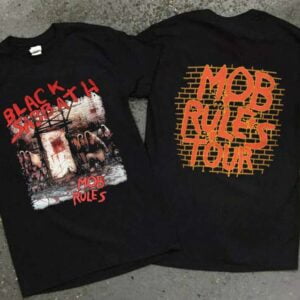Black Sabbath Mob Rules Kill Ozzy Tour Concert Vintage 1991 T Shirt