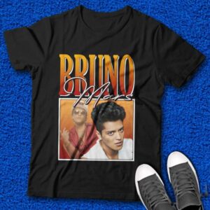 Bruno Mars T Shirt Music Singer