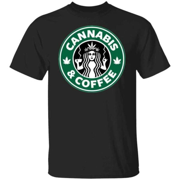 Cannabis And Coffee Unisex T Shirt