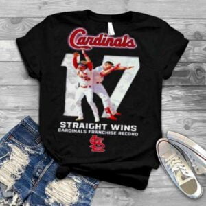 Cardinals 17 Straight Wins Cardinals Franchise Record Tees