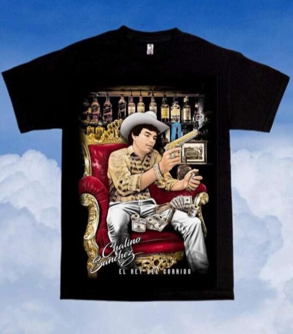 Chalino Sanchez T Shirt El Rey De Corridos