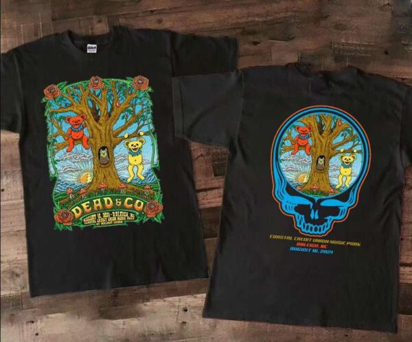 Dead Company Tour Raleigh Nc 2021 T Shirt Grateful Dead Lover