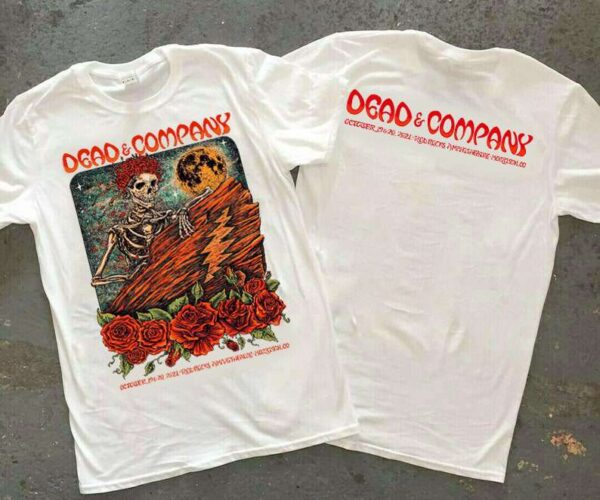 Dead and Company Morrison CO Tour 10 19 2021 Red Rocks T Shirt Grateful Dead Lover 1