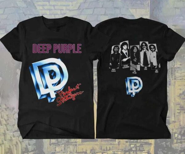 Deep Purple Perfect Strangers Tour Concert Vintage T Shirt