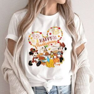 Disney Thankful Shirt Thanksgiving