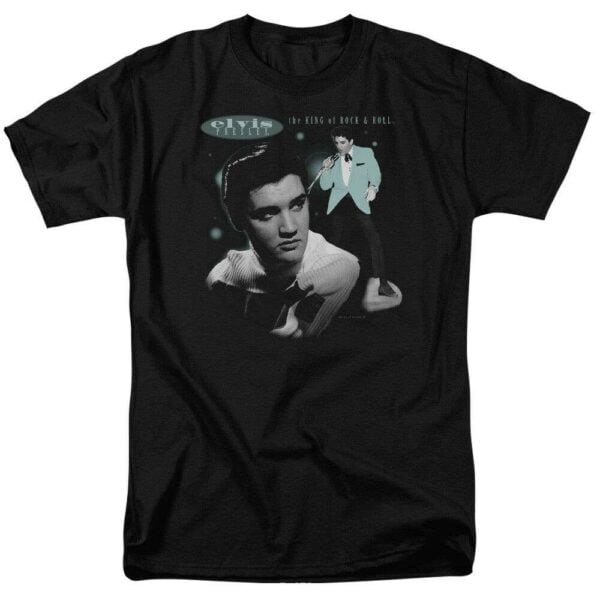 Elvis Presley T Shirt King of Rock and Roll