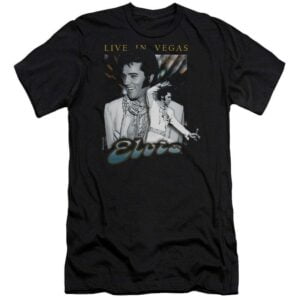 Elvis Presley T Shirt Live in Vegas