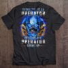 Everybodys An Operator Until The Real Operator Shows Up Skull Unisex T Shirt
