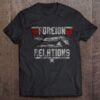 Foreign Relations T Shirt Top Gun