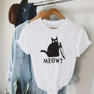 Funny Black Cat Shirt