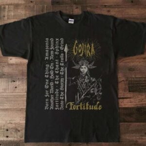 Gojira Fortitude Track list T Shirt