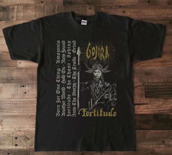 Gojira Fortitude Track list T Shirt