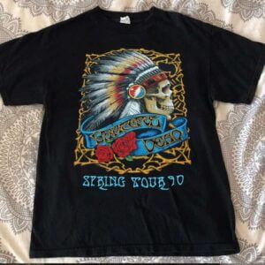 grateful dead indian skull shirt
