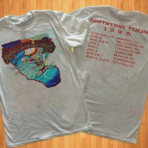 Grateful Dead Summer Tour Vintage 1986 T Shirt
