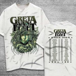 Greta Van Fleet Concert Tour Dates 2018 T Shirt