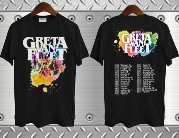 Greta Van Fleet Tour Concert T Shirt