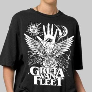 Greta Van Fleet Tour Shirt Strange Horizons Tour 2021 1