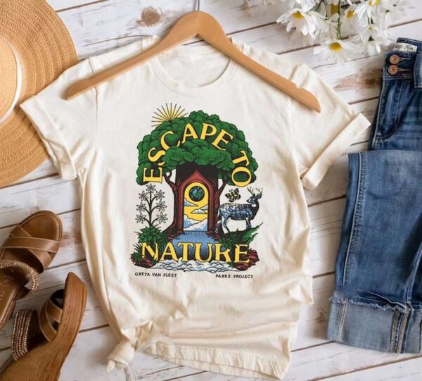 Greta Van Fleet x Parks Project Escape to Nature Shirt