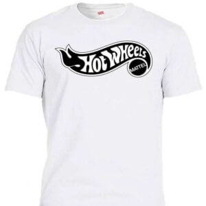 Hot Wheels T Shirt Black Vintage Logo