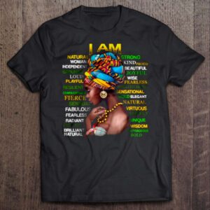 I Am Black Woman T Shirt
