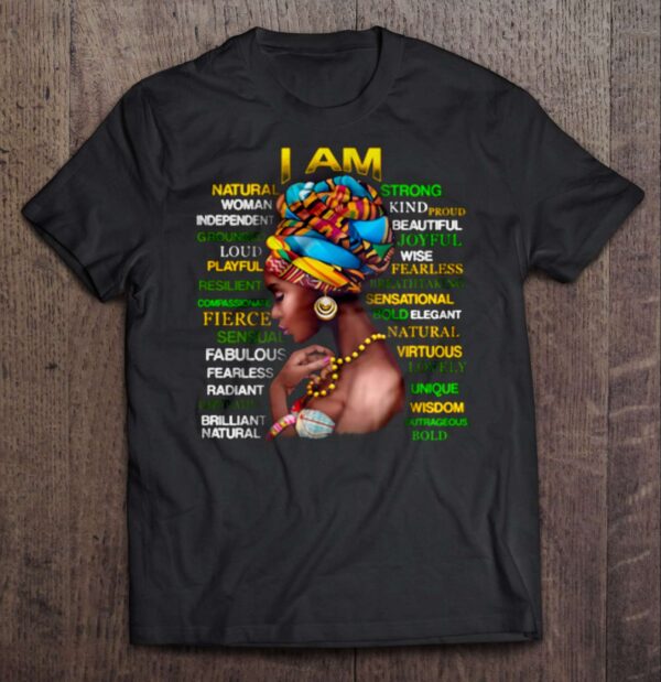 I Am Black Woman T Shirt