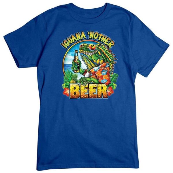 Iguana Nother Beer Unisex T Shirt