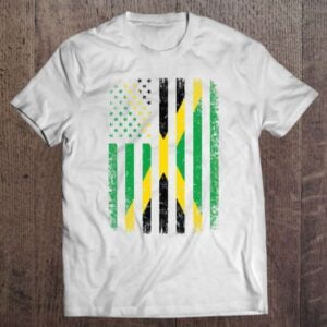 Jamaica Usa Flag 4Th Of July Patriots American Unisex T Shirt