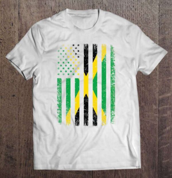Jamaica Usa Flag 4Th Of July Patriots American Unisex T Shirt
