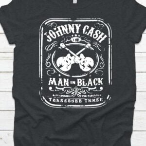 Johnny Cash T Shirt The Man In Black