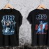 KISS The Farewell Tour 1973 2000 Vintage T Shirt