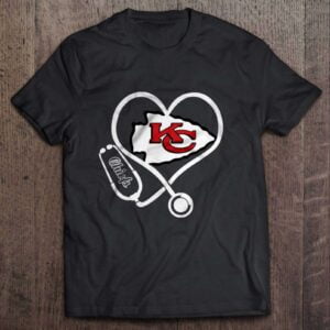 Kansas City Chiefs Stethoscope T Shirt NFL