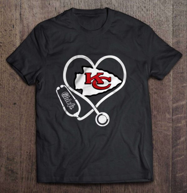 Kansas City Chiefs Stethoscope T Shirt NFL