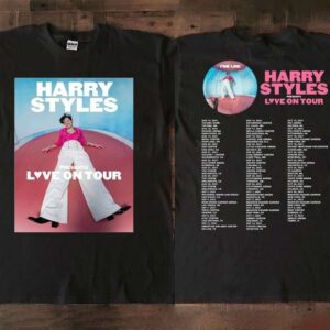 Live Love On Tour Harry Styles North American Tour Dates T Shirt