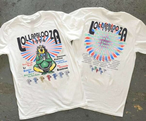 Lollapalooza Tour Shirt Lollapalooza Music Festival Vintage 1994