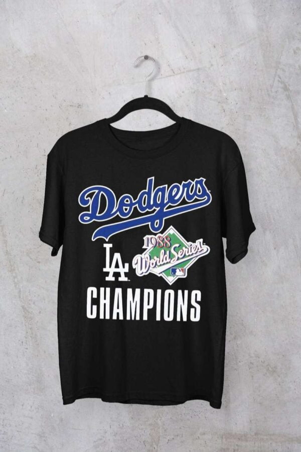 Los Angeles Dodgers World Series Champions 1988 T Shirt