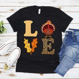 Love Pre k Teacher Like Turkey Thanksgiving Teacher Lovers T Shirt