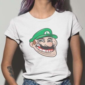 Luigi Super Mario T Shirt For Men And Women