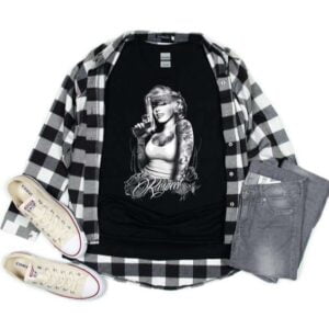 Marylin Monroe T shirt Gangster Respect