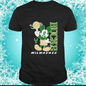 Mickey Mouse Milwaukee Bucks 2021 T Shirt For Men And Women