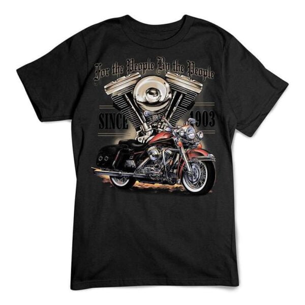 Motorcycle T Shirt For The People Bike