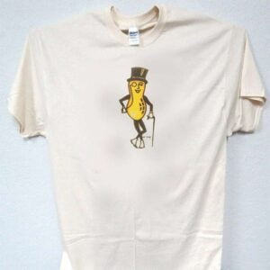 Mr Peanut T Shirt Cool Old School